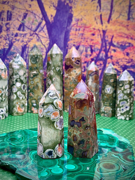 Rainforest Jasper Towers (Small)