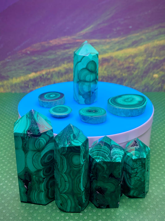 Malachite Tower HQ* (Small/Medium)